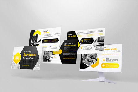 Creative and Modern Business Presentation Slides Template, Slide 2, 10295, Bisnis — PoweredTemplate.com