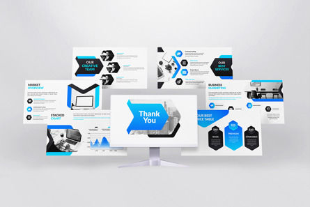 Creative and Modern Business Presentation Slides Template, Slide 3, 10300, Bisnis — PoweredTemplate.com