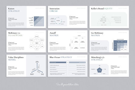 Business Strategy Presentation Template, Diapositiva 5, 10301, Negocios — PoweredTemplate.com