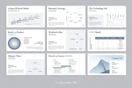 Business Strategy Presentation Template, Diapositiva 6, 10301, Negocios — PoweredTemplate.com