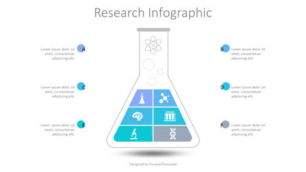 Research Infographic, Diapositiva 2, 10304, Diagramas y gráficos educativos — PoweredTemplate.com