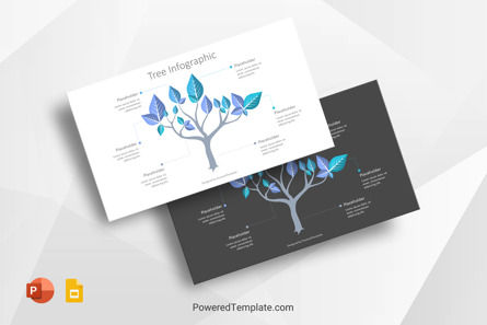 Tree Infographic, 10307, Infographics — PoweredTemplate.com