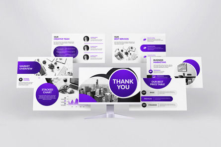 Creative and Modern Business Presentation Slides Template, Deslizar 3, 10310, Negócios — PoweredTemplate.com