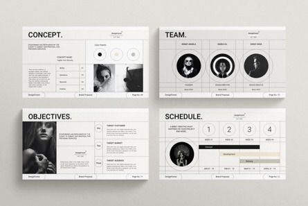 Brand Proposal Presentation Template, Diapositiva 4, 10311, Negocios — PoweredTemplate.com