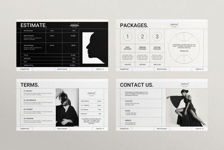 Brand Proposal Presentation Template, Diapositiva 5, 10311, Negocios — PoweredTemplate.com
