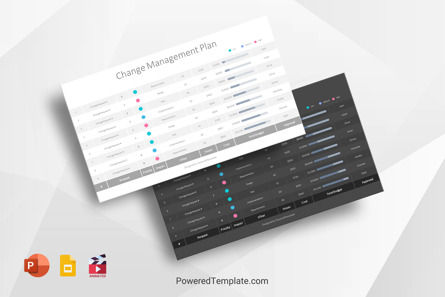 Change Management Plan Example Template, 10324, Business Models — PoweredTemplate.com