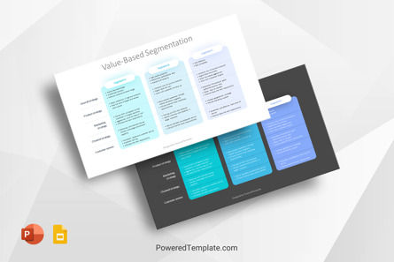 Value-Based Segmentation, 무료 Google 슬라이드 테마, 10325, 컨설팅 — PoweredTemplate.com