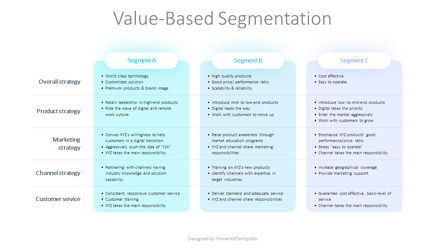 Value-Based Segmentation, Deslizar 2, 10325, Consultoria — PoweredTemplate.com