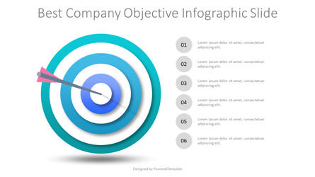 Best Company Objectives Infographic Slide, Slide 2, 10341, Business Concepts — PoweredTemplate.com