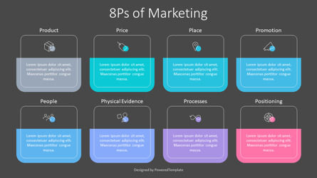 8Ps of Marketing Presentation Slide, Diapositiva 3, 10355, Modelos de negocios — PoweredTemplate.com