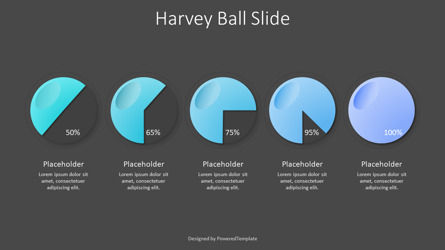 Harvey Ball Slide, Dia 3, 10376, Infographics — PoweredTemplate.com