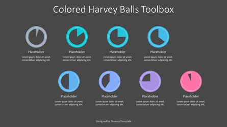 Colored Harvey Balls Toolbox, Slide 3, 10378, Infographics — PoweredTemplate.com