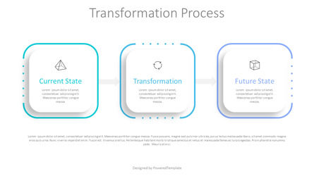 Transformation Process Diagram, Slide 2, 10382, Business Concepts — PoweredTemplate.com