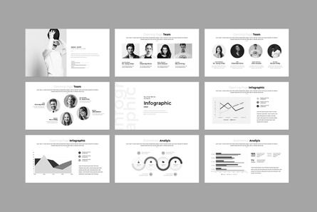 Minimalist Presentation Template, Diapositive 4, 10392, Business — PoweredTemplate.com
