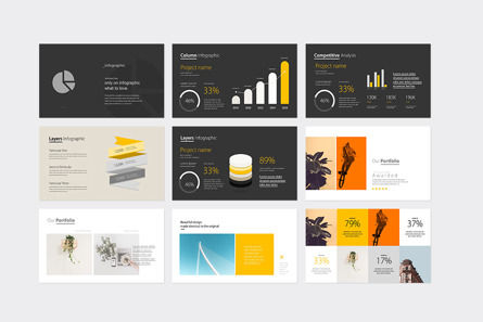 Minimal Presentation Template, Diapositive 4, 10393, Business — PoweredTemplate.com
