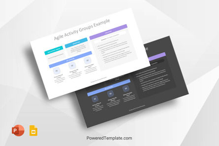 Agile Activity Groups Example, 無料 Googleスライドのテーマ, 10408, ビジネスモデル — PoweredTemplate.com