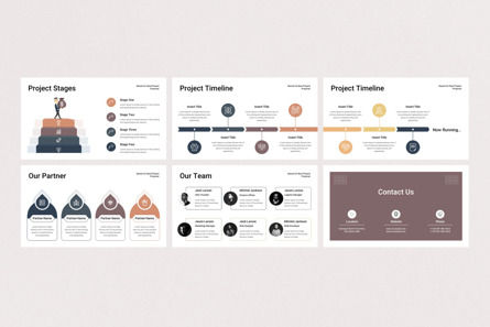 Project Proposal Presentation Template, Dia 4, 10413, Bedrijf — PoweredTemplate.com