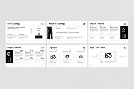 Brand Guidelines Presentation Template, Slide 3, 10415, Lavoro — PoweredTemplate.com