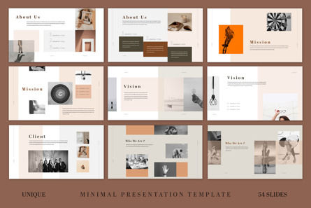 Simple Minimal Presentation Template, Slide 3, 10422, Business — PoweredTemplate.com