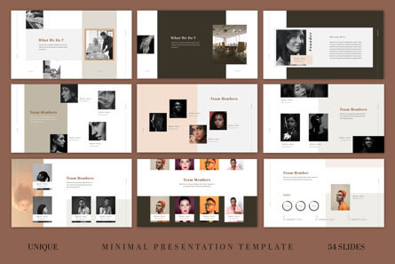 Simple Minimal Presentation Template, Slide 4, 10422, Business — PoweredTemplate.com