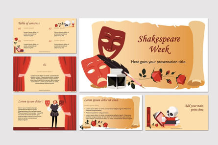 Shakespeare Week Presentation, Slide 2, 10426, Education & Training — PoweredTemplate.com
