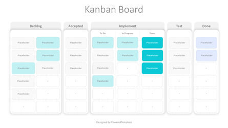 Kanban Board, Slide 2, 10434, Animated — PoweredTemplate.com