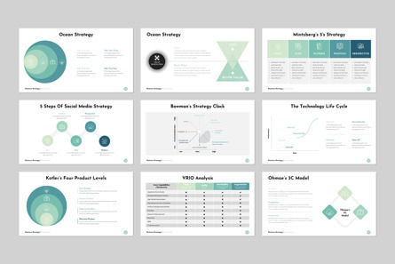 Business Strategy - PowerPoint Template, Diapositiva 8, 10438, Negocios — PoweredTemplate.com