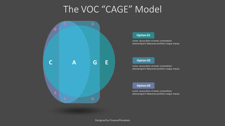 The VOC Cage Model, Slide 3, 10446, Business Models — PoweredTemplate.com