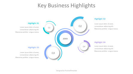 Animated Key Business Highlights, Slide 2, 10454, Animated — PoweredTemplate.com
