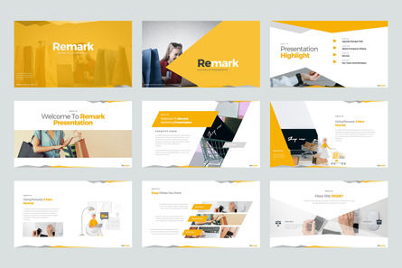 Remark PowerPoint Presentation, Slide 2, 10478, Business — PoweredTemplate.com