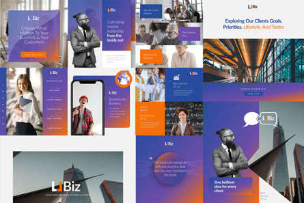 UBiz Post Story Instagram PPTX, Diapositive 2, 10485, Business — PoweredTemplate.com
