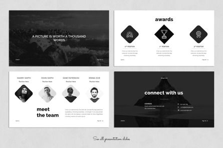 Agency Presentation Template, Diapositiva 5, 10497, Negocios — PoweredTemplate.com