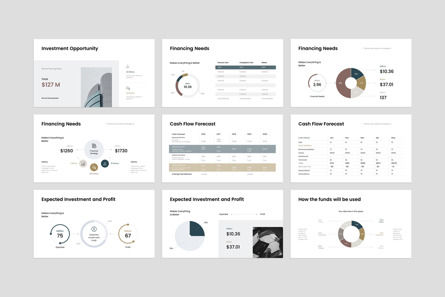 Business Pitch Deck PowerPoint, Slide 17, 10518, Lavoro — PoweredTemplate.com