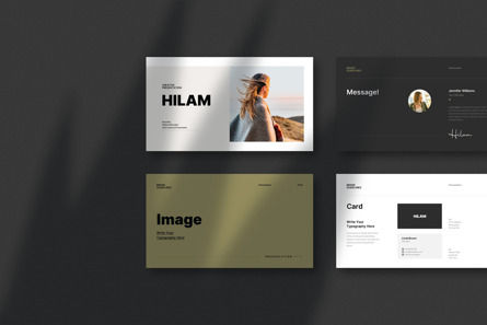 Hilam - Brand Guideline PowerPoint Template, 幻灯片 5, 10521, 商业 — PoweredTemplate.com