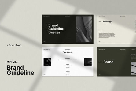 Brand Proposal Stylish PowerPoint Template, Diapositiva 4, 10524, Negocios — PoweredTemplate.com