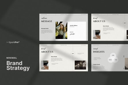 Brand Strategy PowerPoint Template, Diapositiva 3, 10527, Negocios — PoweredTemplate.com