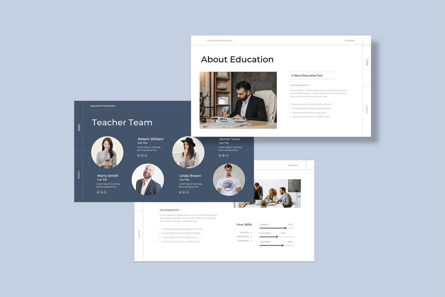 Elegant Education Presentation Template, Slide 7, 10531, Education & Training — PoweredTemplate.com