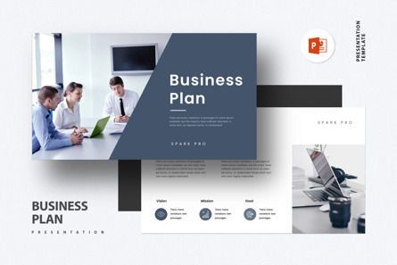 Business Plan Presentation, 10532, Business — PoweredTemplate.com
