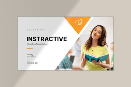 Instractive Education Presentation, Slide 3, 10535, Education & Training — PoweredTemplate.com