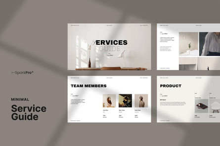 Services Pricing Guide PowerPoint Template, Dia 2, 10536, Bedrijf — PoweredTemplate.com