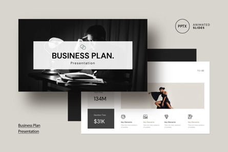 Business Plan Presentation Template, Modelo do PowerPoint, 10543, Negócios — PoweredTemplate.com