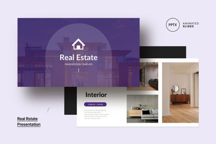 Real Estate Presentation Template, PowerPoint模板, 10544, 商业 — PoweredTemplate.com