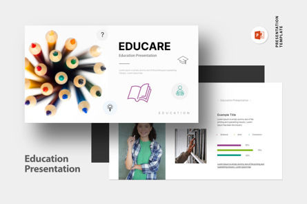 Educare Education Presentation, 10547, Business — PoweredTemplate.com