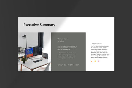 Marketing Plan Elegant Presentation, Slide 3, 10549, Lavoro — PoweredTemplate.com