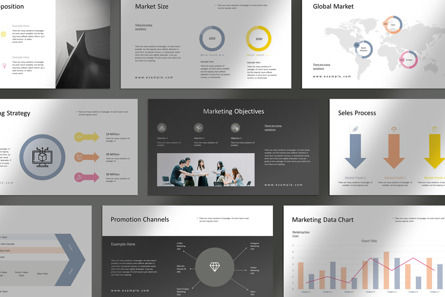 Marketing Plan Elegant Presentation, Slide 5, 10549, Business — PoweredTemplate.com