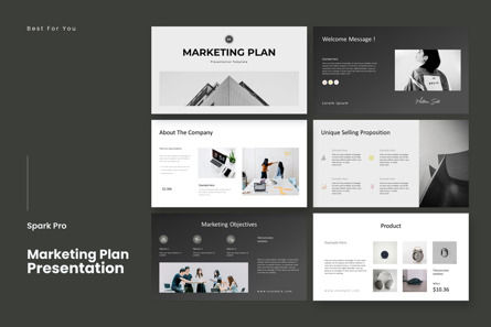 Marketing Plan Elegant Presentation, スライド 6, 10549, ビジネス — PoweredTemplate.com