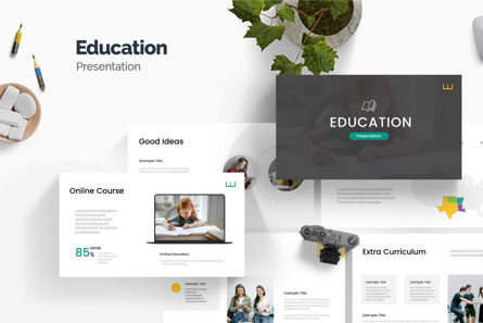 Education Presentation, 10551, Education & Training — PoweredTemplate.com