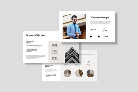 Minimal Business Presentation, Slide 10, 10552, Business — PoweredTemplate.com