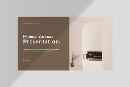 Minimal Business Presentation, Slide 3, 10552, Business — PoweredTemplate.com