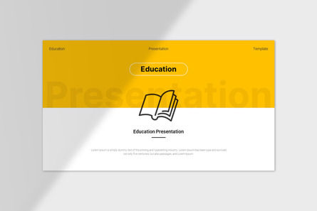 Education Presentation, Slide 3, 10555, Education & Training — PoweredTemplate.com